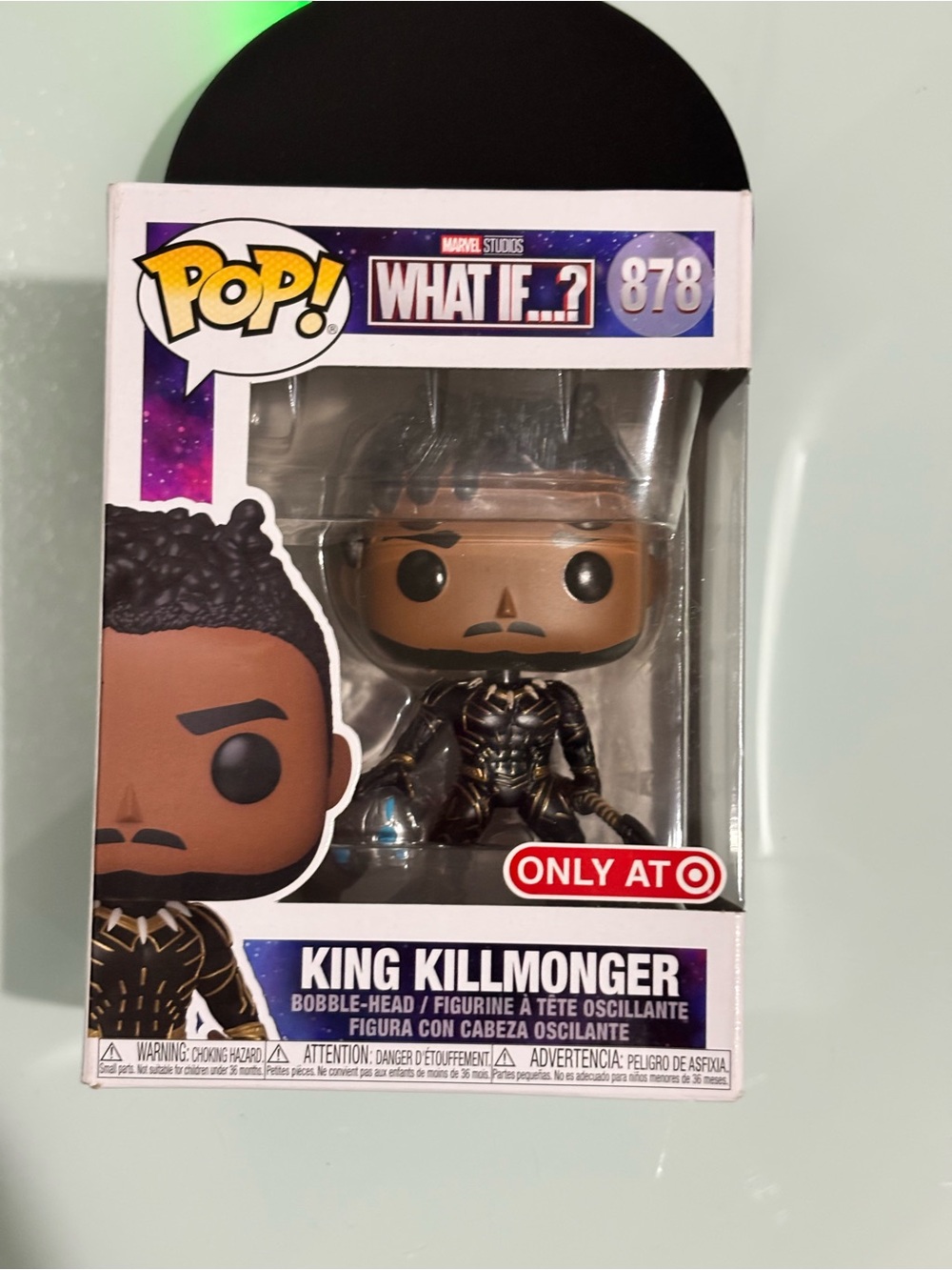 Funko Pop Marvel What If…? King Killmonger #878 Target Exclusive
